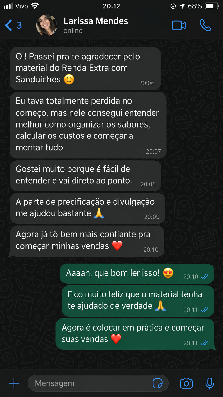 Print de feedback 3