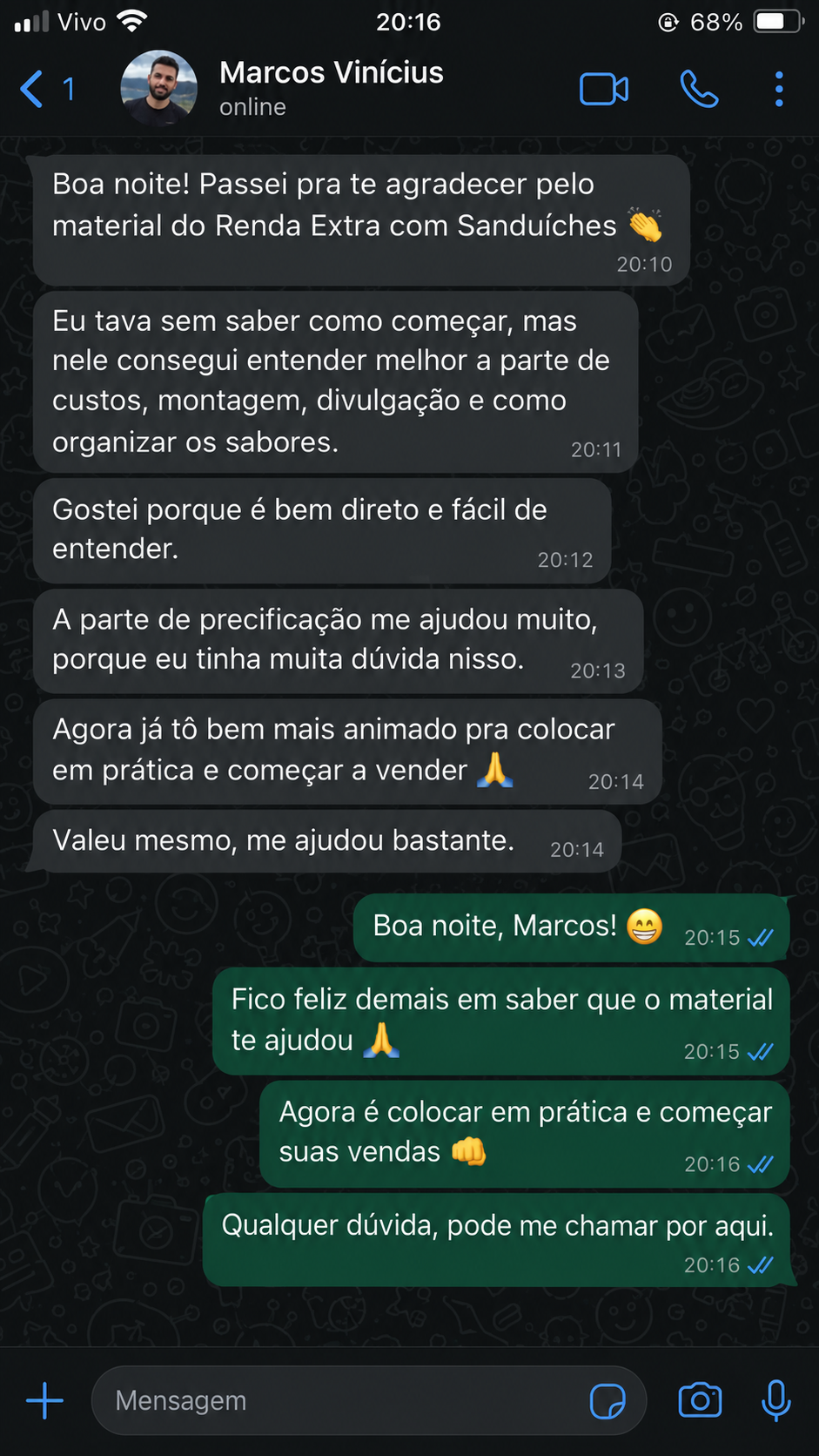 Print de feedback 5